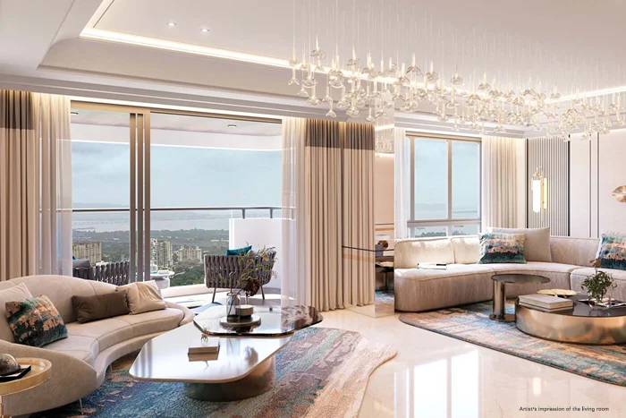 L&T Thanisandra tower elevation
